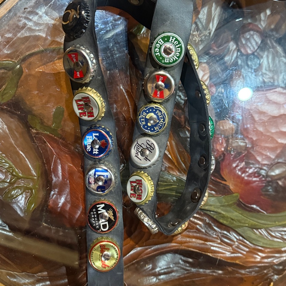 Handmade BOTTLE CAP BELT! - Picture 2 of 4